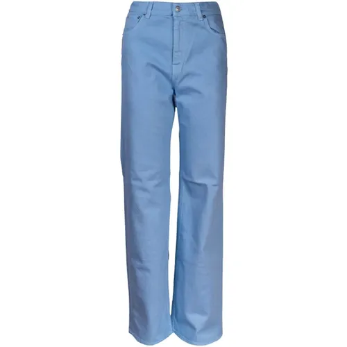 Classic Straight Trousers , female, Sizes: W29, W30 - Mauro Grifoni - Modalova