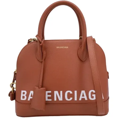 Pre-owned Leather handbags , female, Sizes: ONE SIZE - Balenciaga Vintage - Modalova