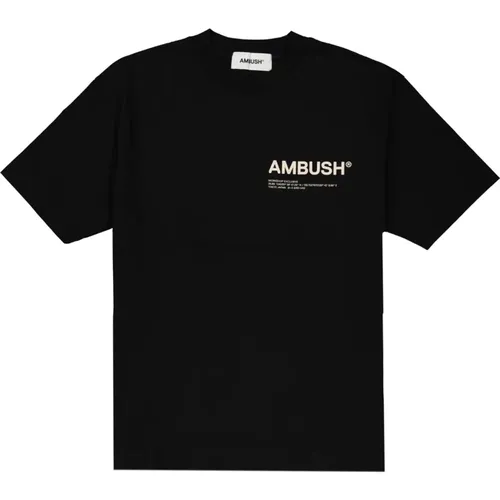 Logo Cotton T-Shirt for Women , female, Sizes: XS - Ambush - Modalova