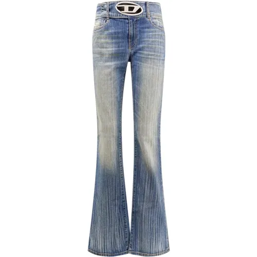 Slim Fit Jeans Low Waist , female, Sizes: W27, W28, W25, W26 - Diesel - Modalova