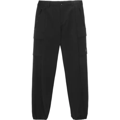 Schwarze Extra Slim Jogger Hose Aw24 , Herren, Größe: W34 - duvetica - Modalova