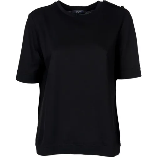 Women's Clothing T-Shirts & Polos Ss24 , female, Sizes: 2XL - Fay - Modalova