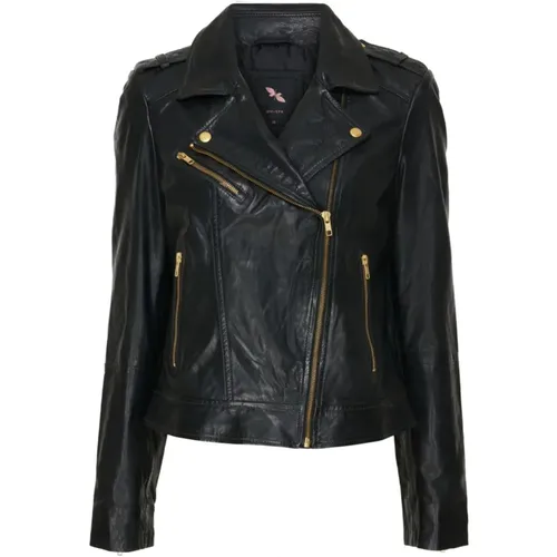 Biker Jacket , female, Sizes: 2XL, L, S, 3XL - Btfcph - Modalova