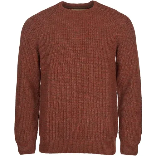 Cinnamon Crew Neck Jumper , Herren, Größe: XL - Barbour - Modalova