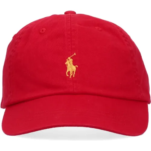 Rote Baseball Logo Mütze - Ralph Lauren - Modalova