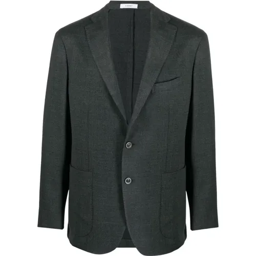 Wool jacket , male, Sizes: 3XL, 4XL - Boglioli - Modalova