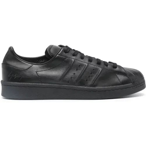 Leather Superstar Sneakers , male, Sizes: 4 1/2 UK, 9 1/2 UK, 10 UK, 6 1/2 UK, 6 UK, 9 UK, 7 UK, 5 UK, 10 1/2 UK - Y-3 - Modalova