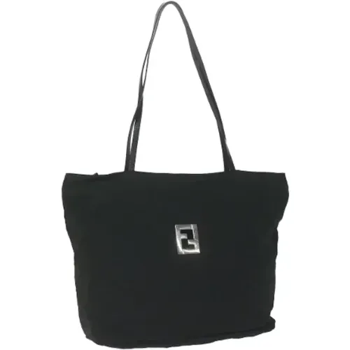 Pre-owned Canvas totes , female, Sizes: ONE SIZE - Fendi Vintage - Modalova