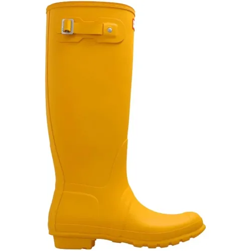 ‘Original Tall’ rain boots , female, Sizes: 3 UK, 4 UK, 5 UK - Hunter - Modalova
