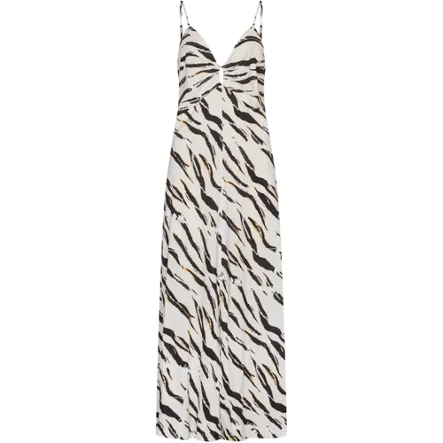 Zebra Wave Maxi Dress , female, Sizes: L - Lala Berlin - Modalova