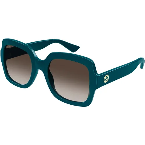 Brown Shaded Sonnenbrillen , Damen, Größe: 54 MM - Gucci - Modalova