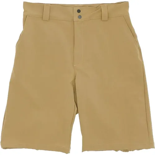 Grüne Aufbewahrungs-Bermuda-Shorts , Herren, Größe: S - Gr10K - Modalova
