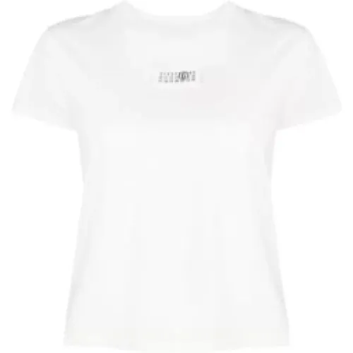 T-shirts and Polos by MM6 , female, Sizes: XS, M - MM6 Maison Margiela - Modalova