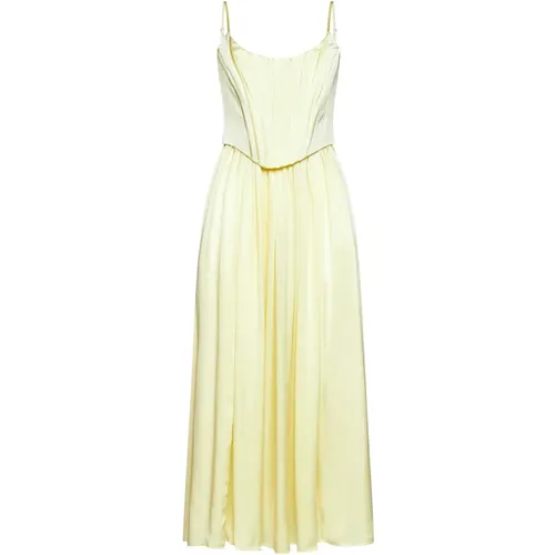 Silk Corset Dress , female, Sizes: L, S - Zimmermann - Modalova