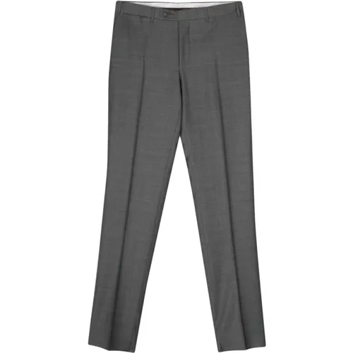 Melange Effect Dress Pants , male, Sizes: L, XL, 2XL - Canali - Modalova