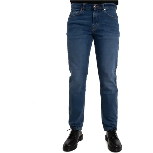 Straight Jeans , male, Sizes: W38, W33, W42, W34 - Harmont & Blaine - Modalova