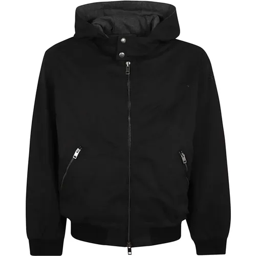 Zip-Through Sweatshirt with Acrylic and Wool , male, Sizes: M - Diesel - Modalova