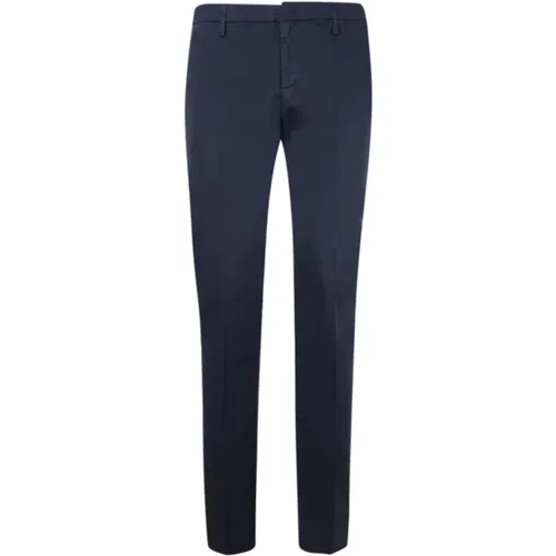 Trousers Regular Fit Garment Dyeing , male, Sizes: W30, W34, W35, W36 - Dondup - Modalova