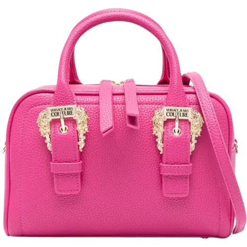 Fuchsia Handbag for Women , female, Sizes: ONE SIZE - Versace Jeans Couture - Modalova
