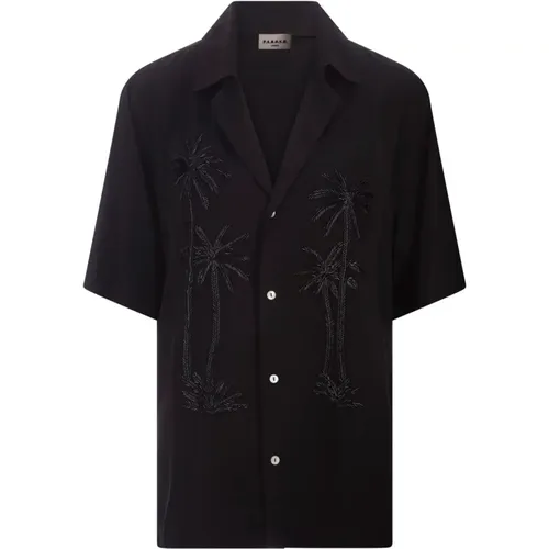 Ralm Shirt with Palm Embroidery , female, Sizes: S - P.a.r.o.s.h. - Modalova