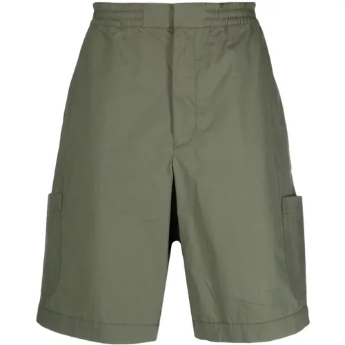 Bermuda Shorts aus Baumwolle , Herren, Größe: S - Ambush - Modalova