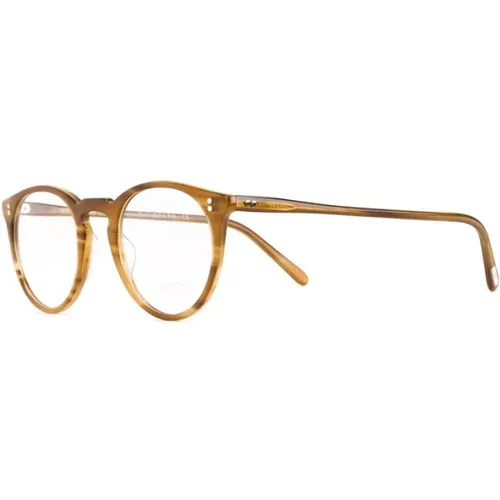 Braun/Havanna Optische Brille Must-Have , Herren, Größe: 47 MM - Oliver Peoples - Modalova