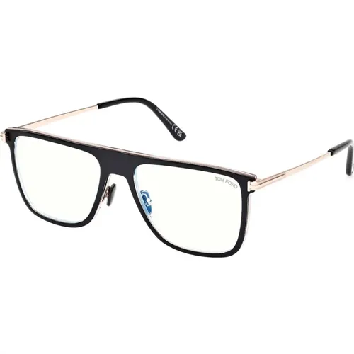 Klassische Optische Brille , unisex, Größe: 55 MM - Tom Ford - Modalova