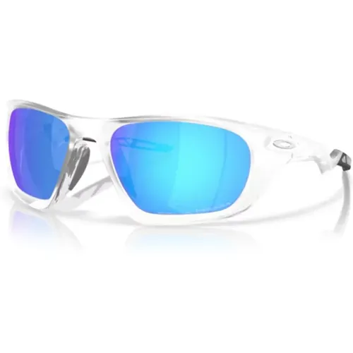 Lateralis Sonnenbrille Matt Transparent Prizm Sapphire , Herren, Größe: 60 MM - Oakley - Modalova