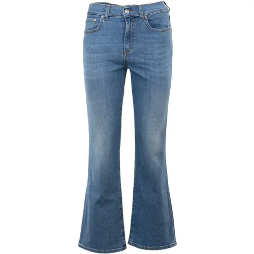 High Waist Bootcut Jeans , female, Sizes: W29 - Roy Roger's - Modalova