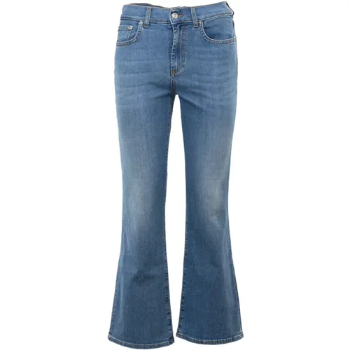 High Waist Bootcut Jeans , female, Sizes: W29, W31 - Roy Roger's - Modalova