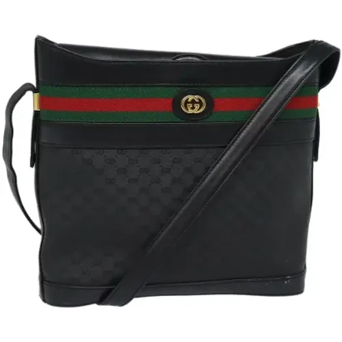 Pre-owned Leather shoulder-bags , female, Sizes: ONE SIZE - Gucci Vintage - Modalova