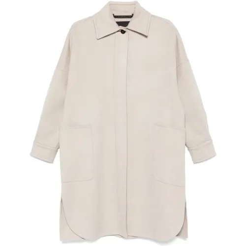 Cashmere Oversize Coat , female, Sizes: 3XS, M, XS - Max Mara - Modalova