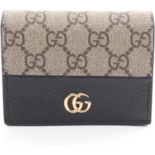 Pre-owned Leather wallets , female, Sizes: ONE SIZE - Gucci Vintage - Modalova