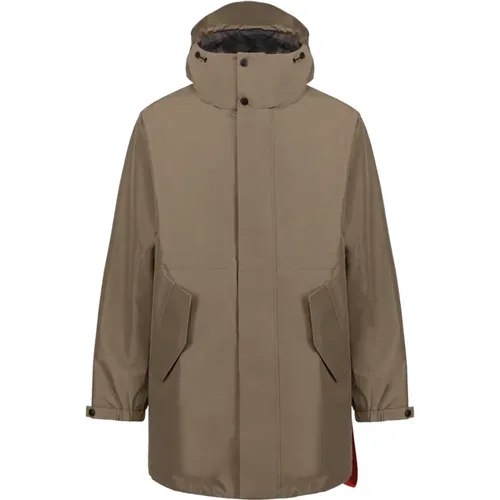 Waterproof Parka with Adjustable Hood , male, Sizes: M, S, 2XL, XL, L - Afterlabel - Modalova