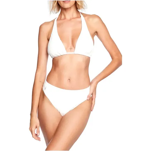 Weißes Bikini-Set Nylon Elastan , Damen, Größe: L - Ralph Lauren - Modalova