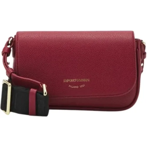 Flap Cross Bag , female, Sizes: ONE SIZE - Emporio Armani - Modalova