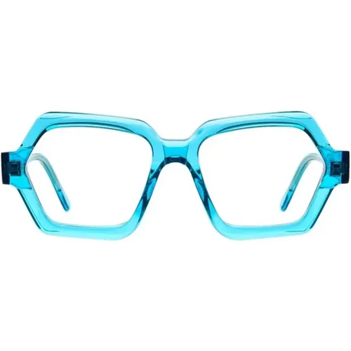 Geometric Mask Style Eyeglasses , unisex, Sizes: 52 MM - Kuboraum - Modalova