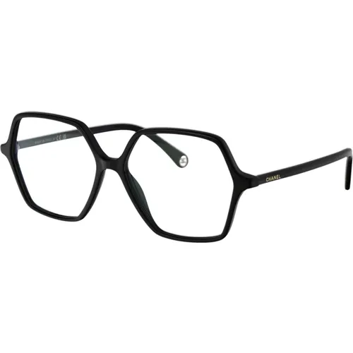 Stylish Optical Glasses Model 0Ch3447 , female, Sizes: 55 MM - Chanel - Modalova