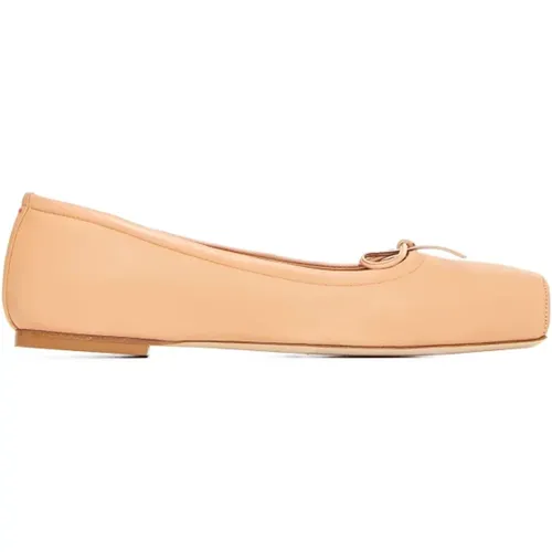 Square Toe Ballet Flats , female, Sizes: 3 UK, 5 UK, 4 UK, 4 1/2 UK, 5 1/2 UK - aeyde - Modalova