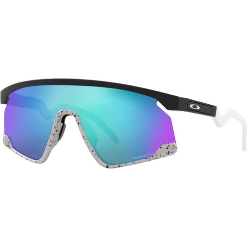 Matte Black Sunglasses with Prizm Sapphire,Matte Black Sunglasses with Prizm Black - Oakley - Modalova