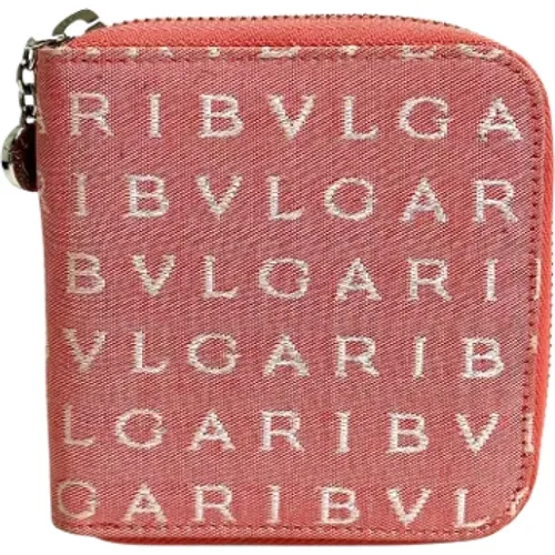 Pre-owned Fabric wallets , female, Sizes: ONE SIZE - Bvlgari Vintage - Modalova