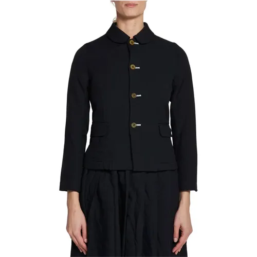 Collared Jacket by Comme des Garcons , female, Sizes: S, XS - Comme des Garçons - Modalova