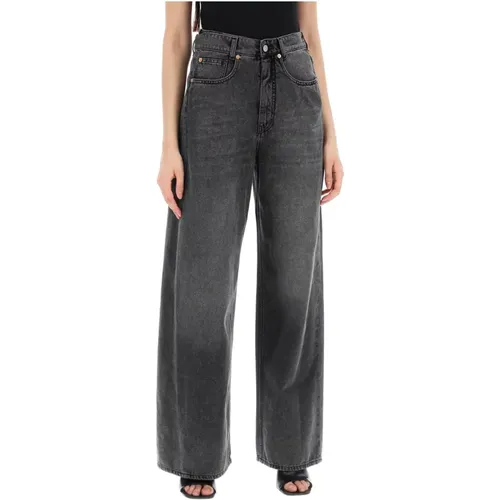 Hybrid Panel Wide Leg Jeans - MM6 Maison Margiela - Modalova