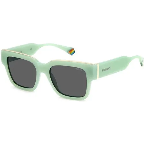 Grüne Harz-Sonnenbrille UV-Schutz - Polaroid - Modalova