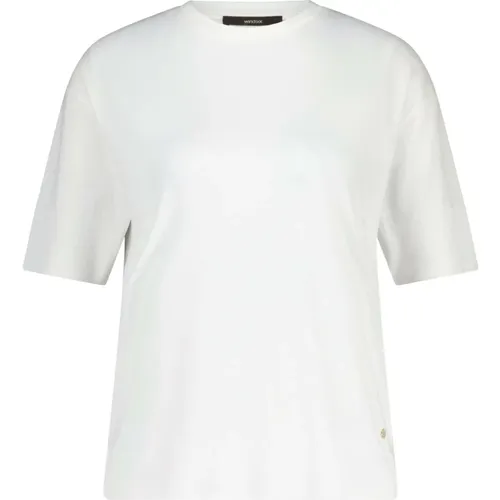 Klassisches Rundhals T-Shirt , Damen, Größe: L - Windsor - Modalova