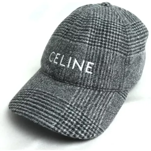 Pre-owned Wool hats , female, Sizes: ONE SIZE - Celine Vintage - Modalova