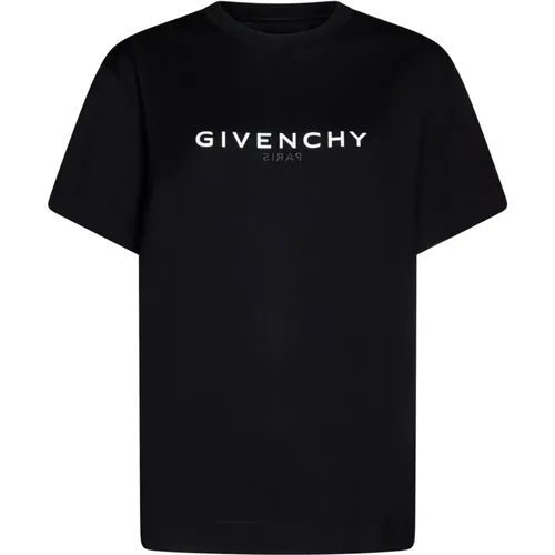 T-shirts and Polos White/Blue , female, Sizes: L, M, S, XS - Givenchy - Modalova