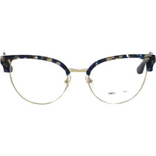 Clubmaster Pearl Gold Glasses , female, Sizes: ONE SIZE - Frankie Morello - Modalova