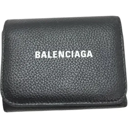 Pre-owned Leather wallets , female, Sizes: ONE SIZE - Balenciaga Vintage - Modalova