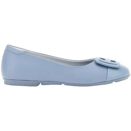 Hellblaue Ballerinas , Damen, Größe: 36 EU - Hogan - Modalova